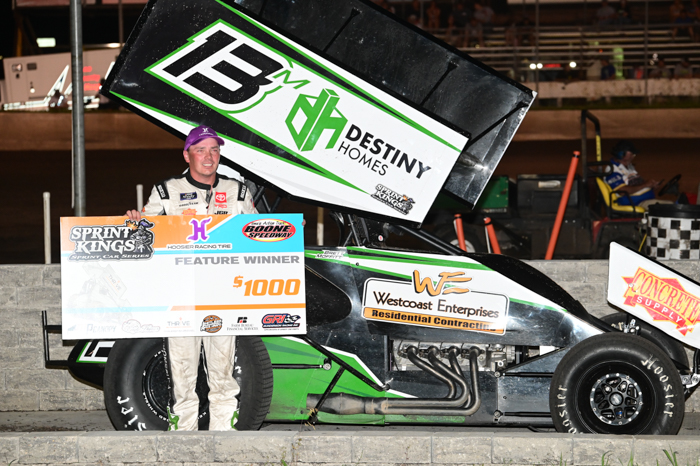 Moffitt Wins at Boone Speedway