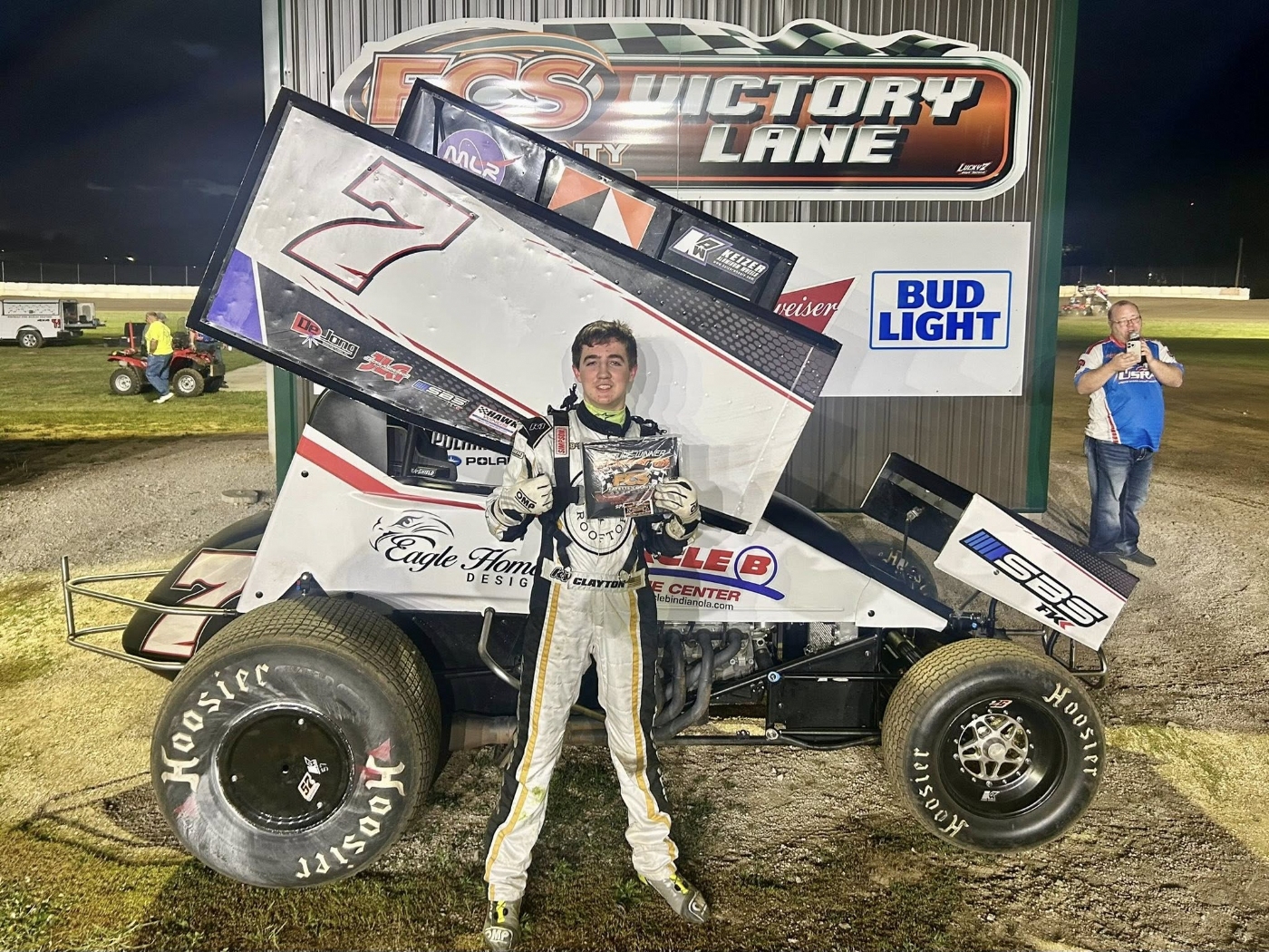 A Clean Sweep For Clayton Vanderploeg's 3rd Sprint King Win!